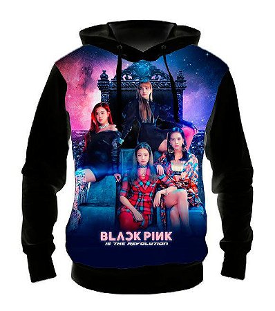 moletom black pink