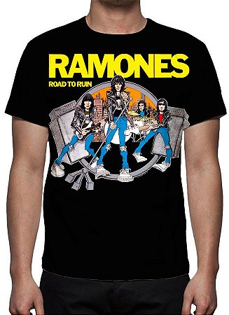 Camiseta ramones road to ruin Clearance