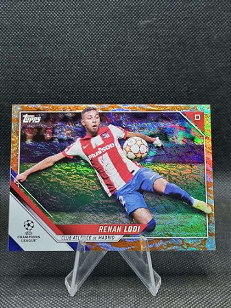 Topps UEFA Champions League The Year Of Tiger Foil RENAN LODI 75/75