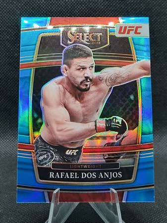 Panini Select UFC Blue Prizm RAFAEL DOS ANJOS 016/199