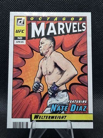 Panini Donruss UFC Octagons Marvels 2022 NATE DIAZ