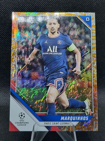 Topps UEFA Champions League The Year Of Tiger Foil MARQUINHOS 66/75