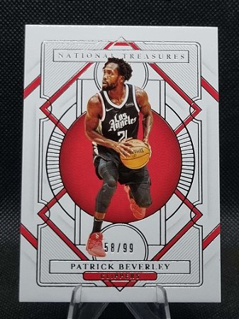 Panini National Treasures Base 2020-21 PATRICK BEVERLEY 58/99