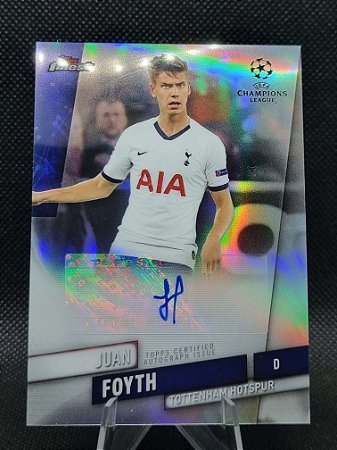 Topps Finest UEFA Champions League Autographs 2019-20 JUAN FOYTH