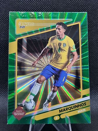 Panini Donruss Soccer Green Laser 2021-22 MARQUINHOS