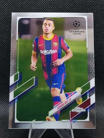 Topps Chrome UEFA Champions League 2020-21 SERGIÑO DEST