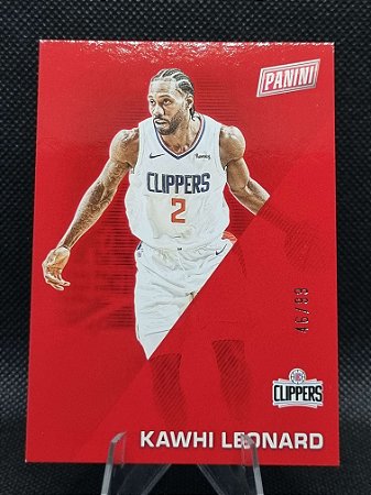 Panini Father's Day Red 2022 KAWHI LEONARD 46/99