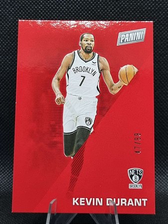 Panini Father's Day Red 2022 KEVIN DURANT 47/99