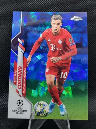 Topps Chrome UEFA Champions League Sapphire 2019-20 PHILIPPE COUTINHO