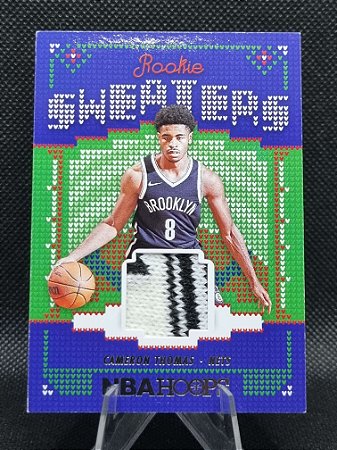 Panini NBA Hoops Rookie Sweaters 2021-22 CAMERON THOMAS