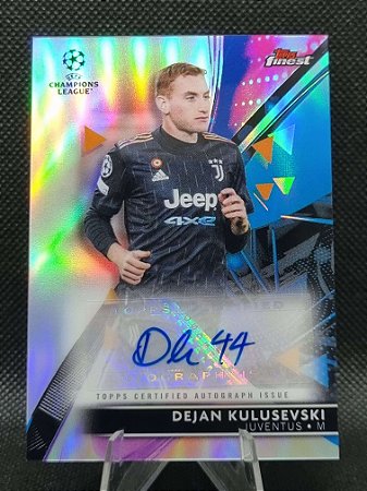 Topps Finest UEFA Autograph 2021-22 DEJAN KULUSEVSKI