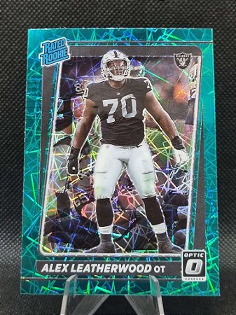 Panini Donruss Optic NFL Green Velocity 2021 ALEX LEATHERWOOD