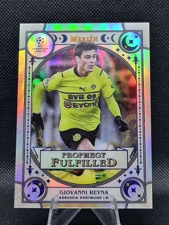 Topps Merlin Prophecy Fulfilled 2021-22 GIOVANNI REYNA