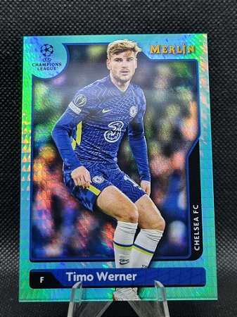 Topps Merlin Aqua Refractor 2021-22 TIMO WERNER