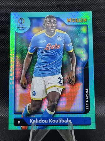 Topps Merlin Aqua Refractor 2021-22 KALIDOU KOULIBALY