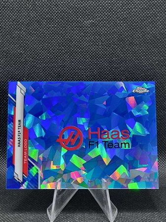Topps Chrome F1 Sapphire Formula 1 Team Logos 2020 HAAS