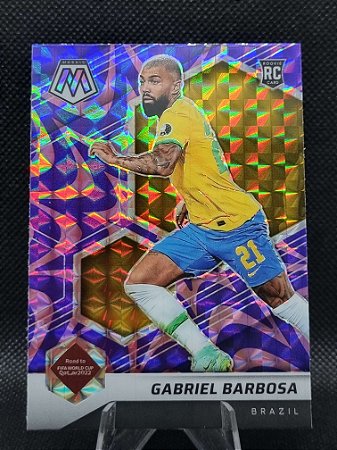 Panini Mosaic Road To Qatar Reactive Purple 2021-22 GABRIEL BARBOSA