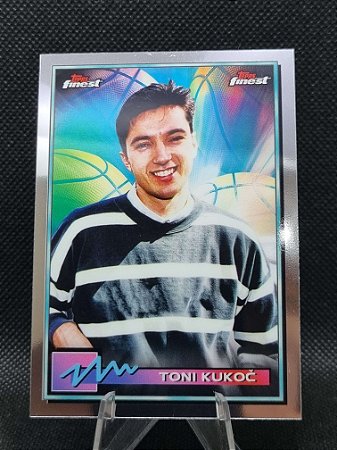 Topps Finest Basketball 2021-22 TONI KUKOC