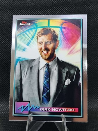 Topps Finest Basketball 2021-22 DIRK NOWITZKI
