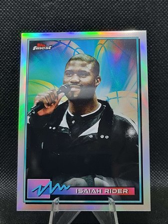 Topps Finest Basketball Refractor 2021-22 ISAIAH RIDER