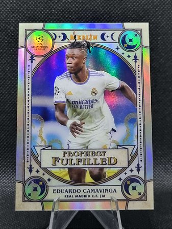 Topps Merlin Prophecy Fulfilled 2021-22 EDUARDO CAMAVINGA