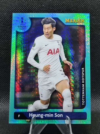 Topps Merlin Aqua Refractor 2021-22 HEUNG-MIN SON
