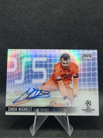 Topps Stadium Chrome Autograph 2020-21 SIMON MIGNOLET