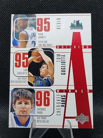 Upper Deck Building A Winner 1996-97 MINNESOTA TIMBERWOLVES