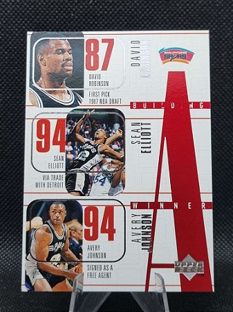 Upper Deck Building A Winner 1996-97 SAN ANTONIO SPURS