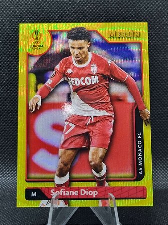 Topps Merlin Yellow Wave 2021-22 SOFIANE DIOP 079/225