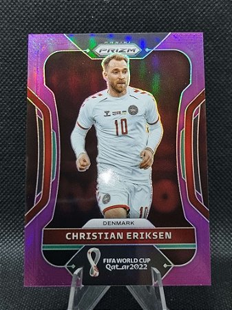 Panini Prizm World Cup Purple 2022 CHRISTIAN ERIKSEN 173/199