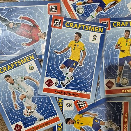Panini Donruss RTQ 2021-22 CRAFTSMEN PRESS PROOF [COMPLETE SUA COLEÇÃO]
