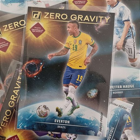 Panini Donruss RTQ 2021-22 ZERO GRAVITY PRESS PROOF [COMPLETE SUA COLEÇÃO]