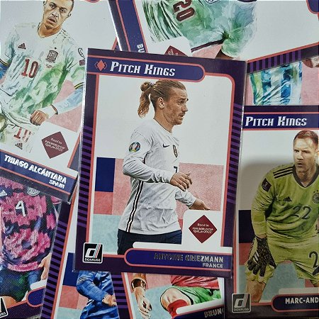 Panini Donruss RTQ 2021-22 PITCH KINGS [COMPLETE SUA COLEÇÃO]