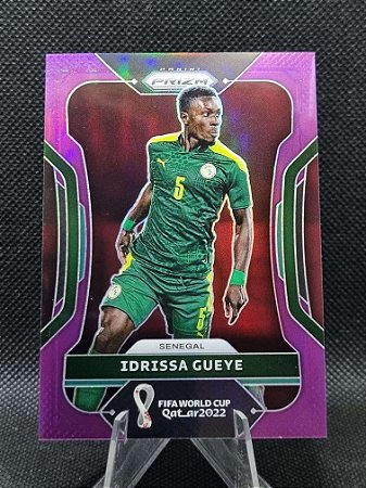 Panini Prizm World Cup Purple 2022 IDRISSA GUEYE 075/199