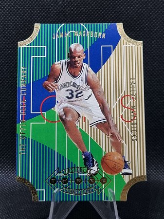 Upper Deck Fast Break Three Connections 1996-97 JAMAL MASHBURN