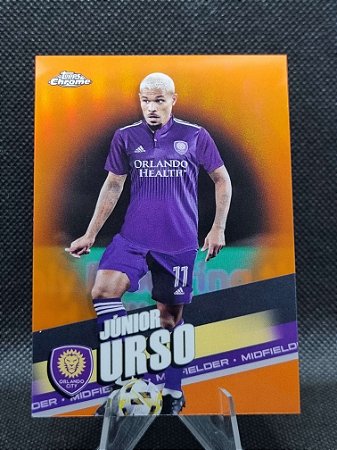 Topps Chrome MLS Orange Refractor 2022 JUNIOR URSO 23/25