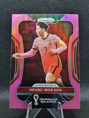 Panini Prizm World Cup Pink Prizm 2022 HEUNG-MIN SON