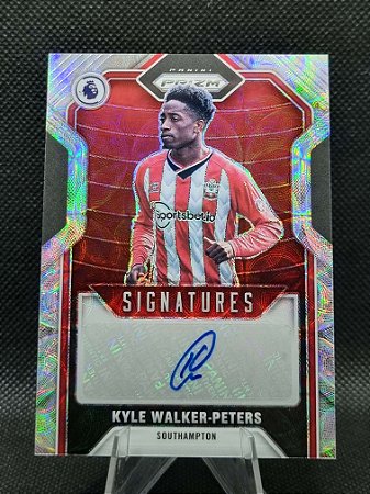 Panini Prizm Premier League Scope Prizm Signatures 2021-22 KYLE WALKER-PETERS