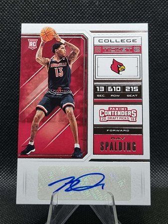 Panini Contenders College Ticket 2018 RAY SPALDING