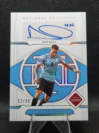 Panini National Treasures RTQ Autograph 2022 NAHITAN NÁNDEZ 52/99