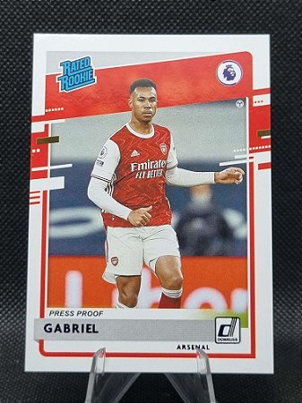 Panini Donruss Rated Rookie Blue Press Proof 2020-21 GABRIEL 43/99