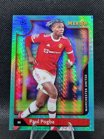 Topps Merlin Aqua Refractor 2021-22 PAUL POGBA