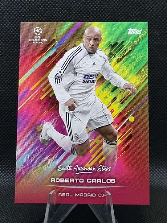 Topps Jogo Bonito South American Stars 2021 ROBERTO CARLOS