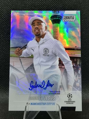 Topps Stadium Chrome Autograph 2021-22 GABRIEL JESUS
