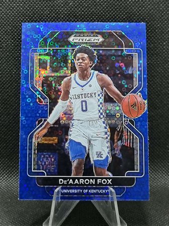 Panini Prizm Draft Picks Blue Circles 2022 DE'AARON FOX