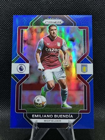 Panini Prizm Premier League Blue 2022-23 EMILIANO BUENDÍA 049/175