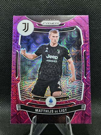 Panini Prizm Purple Mojo 2021-22 MATTHIJS DE LIGT