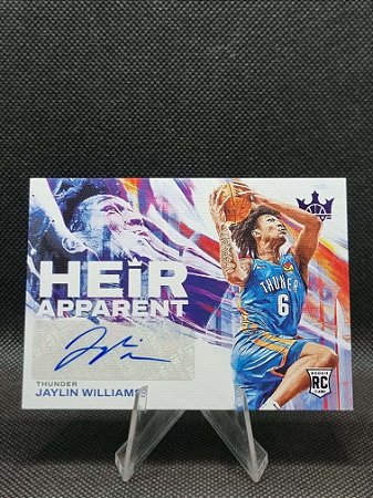 Panini Court Kings Heir Apparent Violet 2022-23 JAYLIN WILLIAMS 16/49