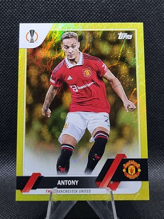 Topps UEFA Club Competitions Yellow Jade 2022-23 ANTONY 19/50